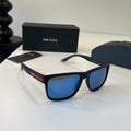 Prada Fashion Blue Lens Sunglasses for Men - 415796