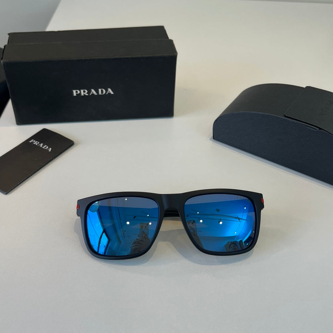 Prada Fashion Blue Lens Sunglasses for Men - 432127 - detail image 5