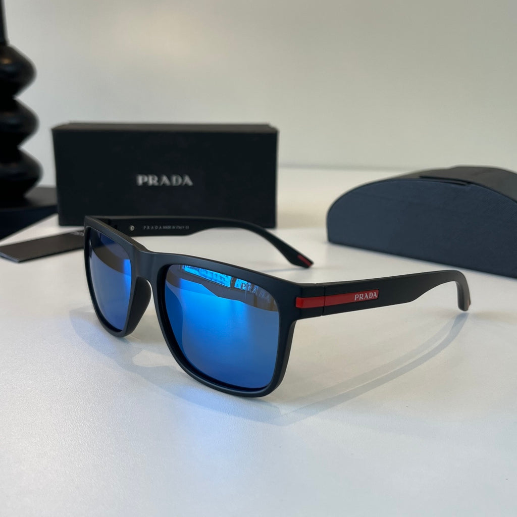 Prada Fashion Blue Lens Sunglasses for Men - 415796 - detail image 3