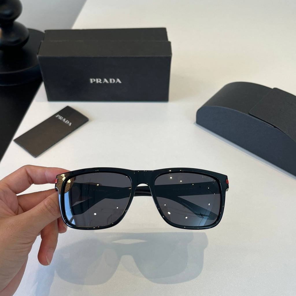 Prada Fashion Black Lens Sunglasses for Men - 432128 - detail image 5