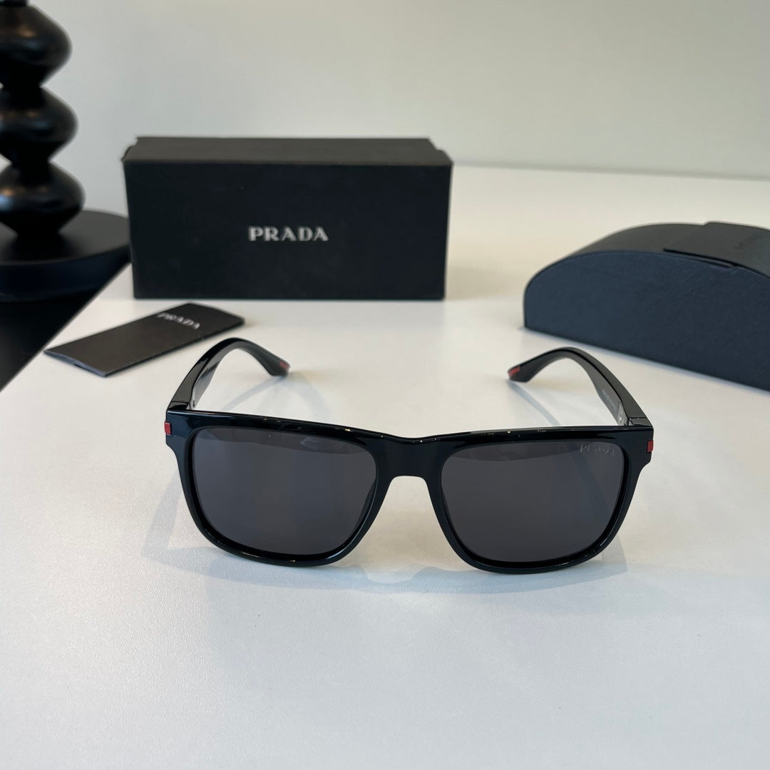 Prada Fashion Black Lens Sunglasses for Men - 432128 - detail image 2