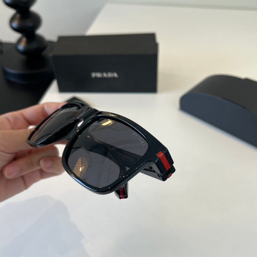 Prada Fashion Black Lens Sunglasses for Men - 432128 - detail image 6