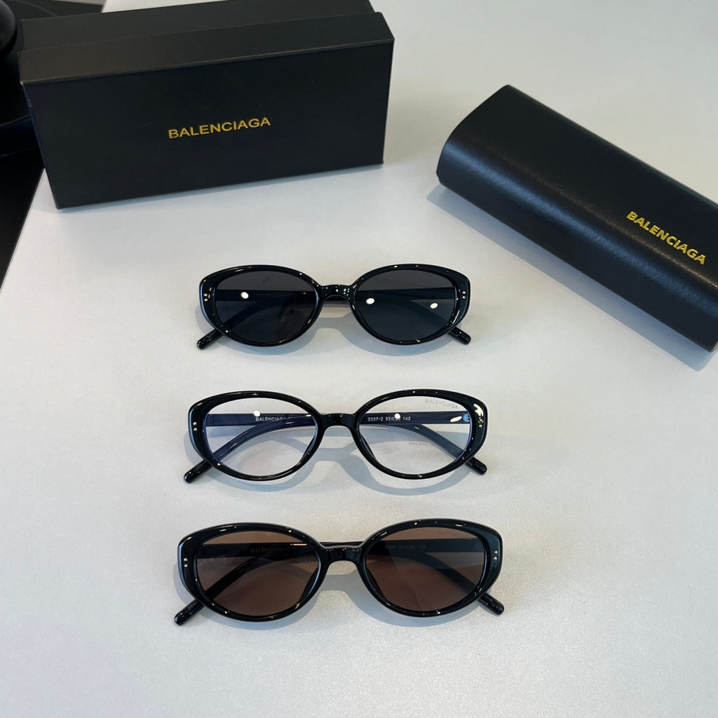 Balenciaga Rectangular Silver Lens Sunglasses for Men & Women - 416123 - detail image 11