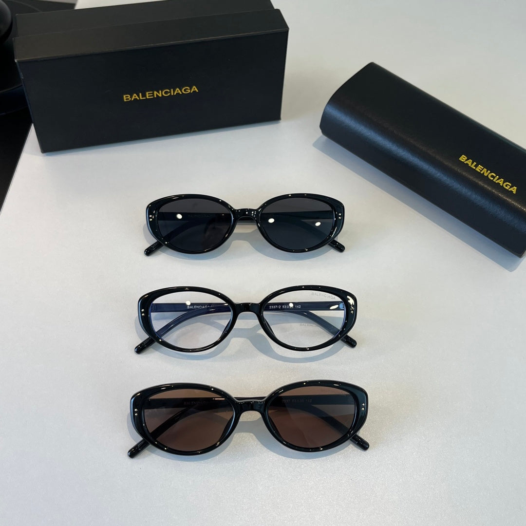 Balenciaga Rectangular Silver Lens Sunglasses for Men & Women - 382906 - detail image 11
