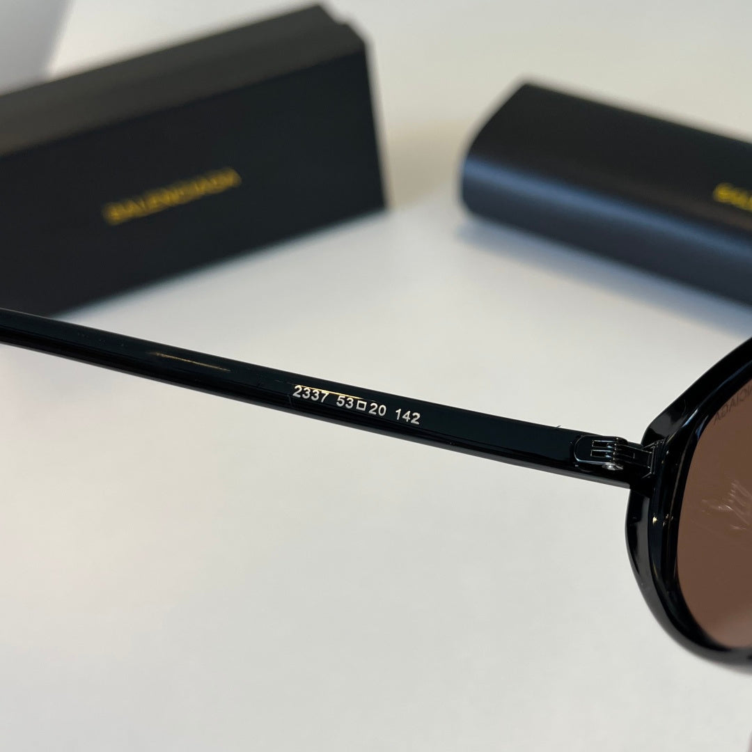 Balenciaga Rectangular Silver Lens Sunglasses for Men & Women - 416125 - detail image 9