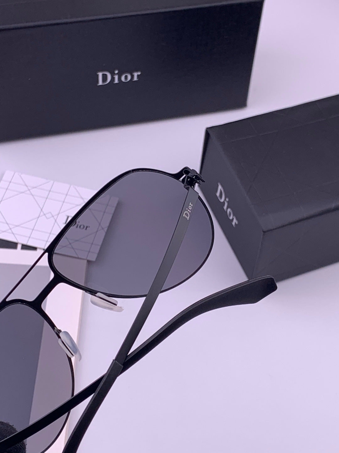 Dior 2503 Oversized Orange Lens Sunglasses for Men & Women - 358173 - detail image 4