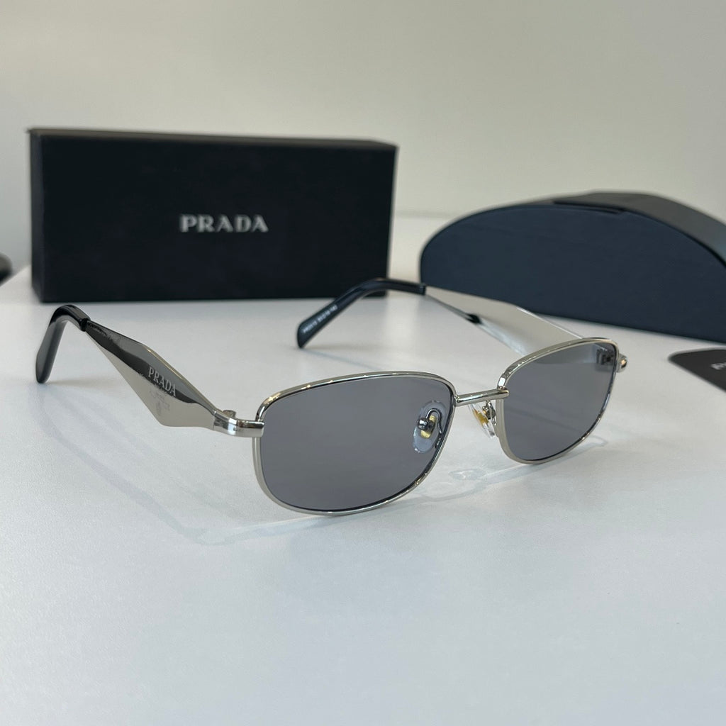 Prada Fashion Silver Lens Sunglasses for Men & Women - 415742