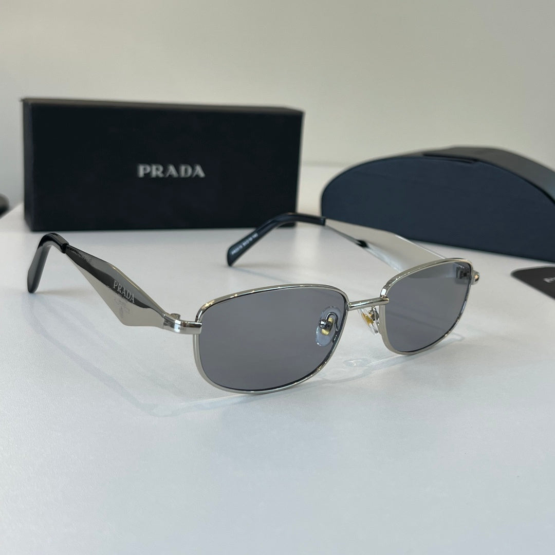 Prada Fashion Silver Lens Sunglasses for Men & Women - 415742