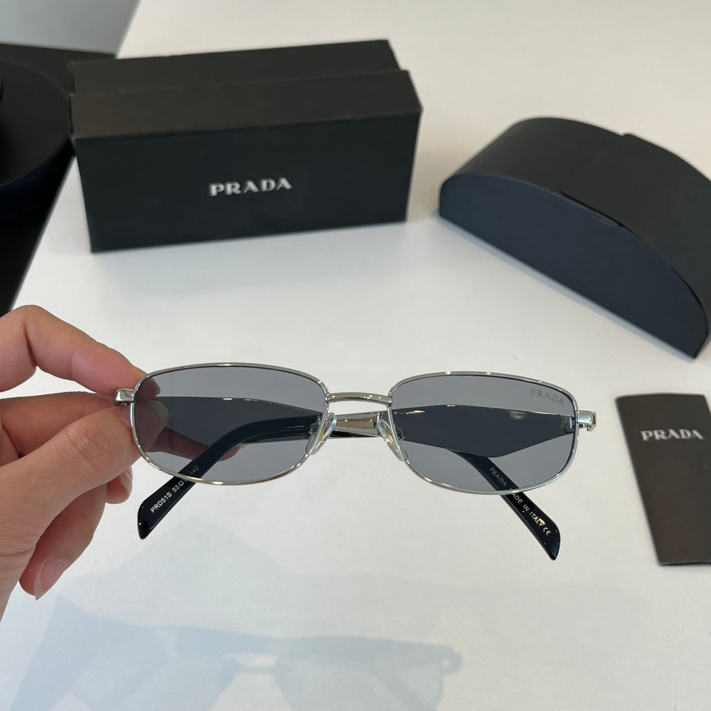 Prada Fashion Silver Lens Sunglasses for Men & Women - 415742 - detail image 5