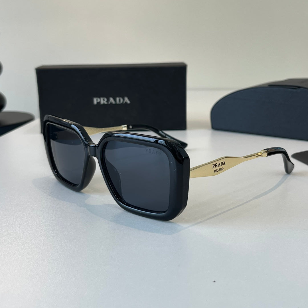 Prada Fashion Black Lens Sunglasses for Men & Women - 465642 - detail image 3