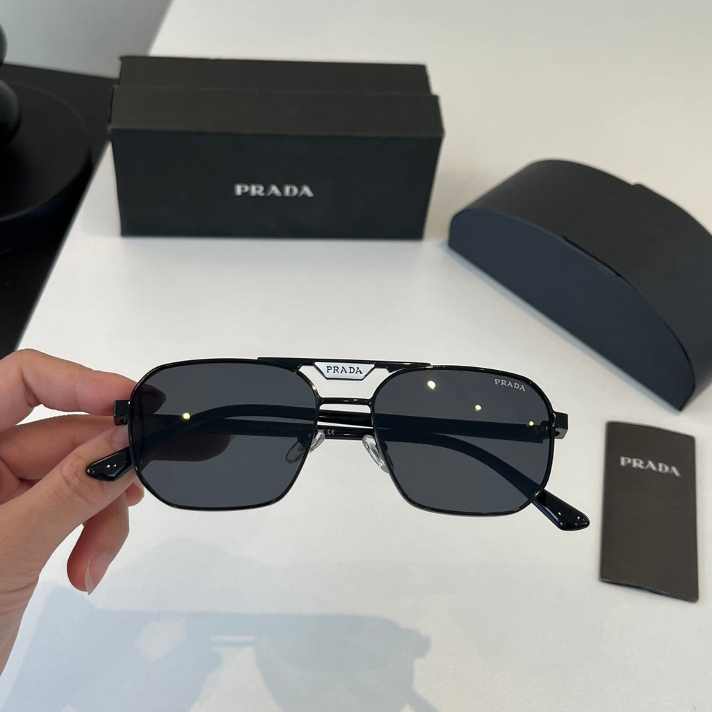 Prada Fashion Black Lens Sunglasses for Men - 415727 - detail image 5