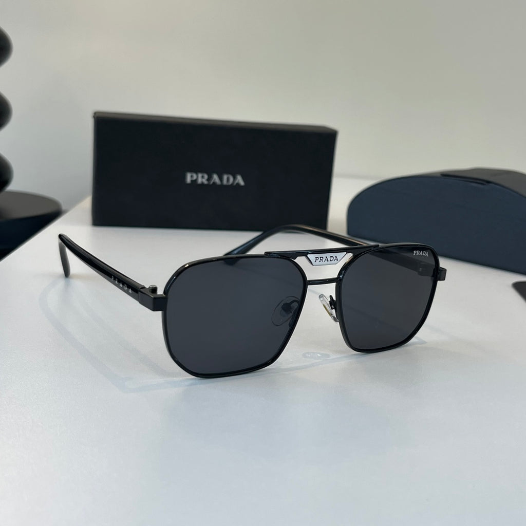Prada Fashion Black Lens Sunglasses for Men - 465643