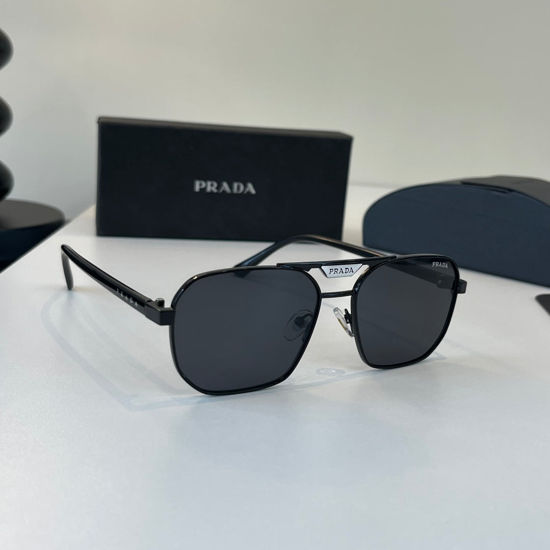 Prada Fashion Black Lens Sunglasses for Men - 465643