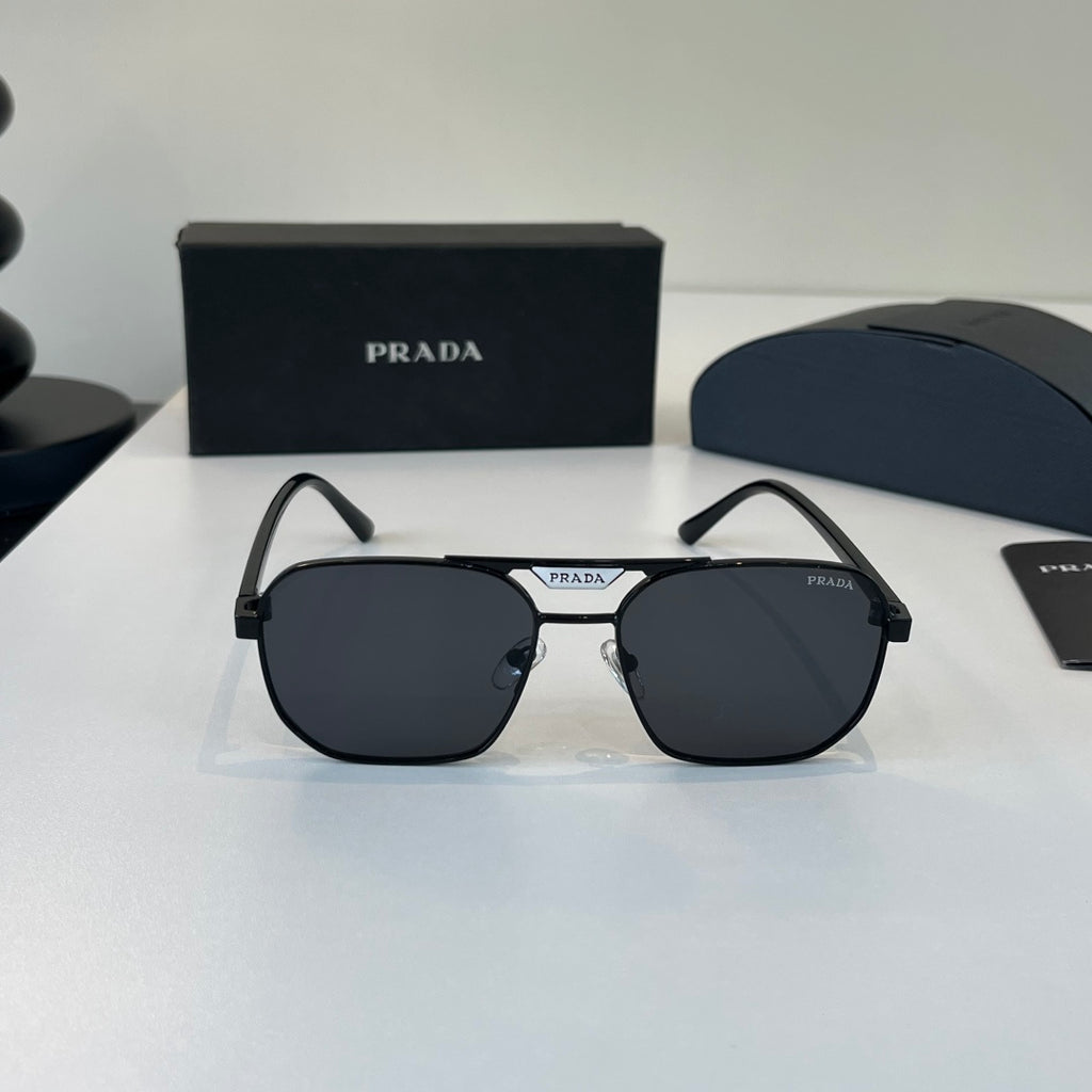 Prada Fashion Black Lens Sunglasses for Men - 465643 - detail image 2