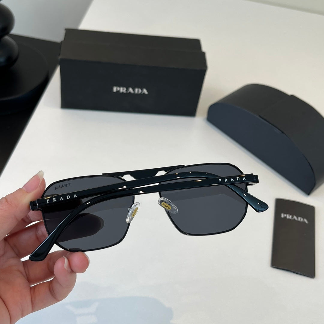 Prada Fashion Black Lens Sunglasses for Men - 465643 - detail image 8