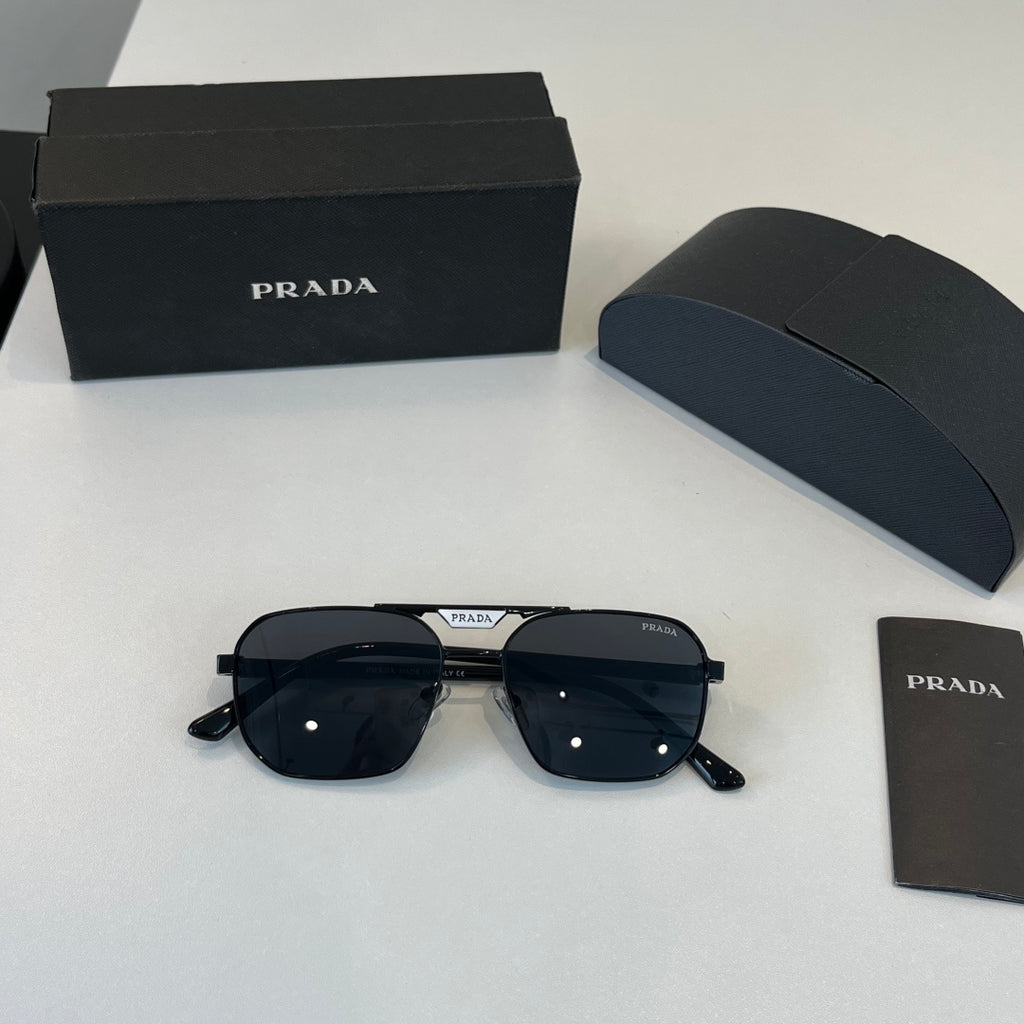 Prada Fashion Black Lens Sunglasses for Men - 415727 - detail image 4