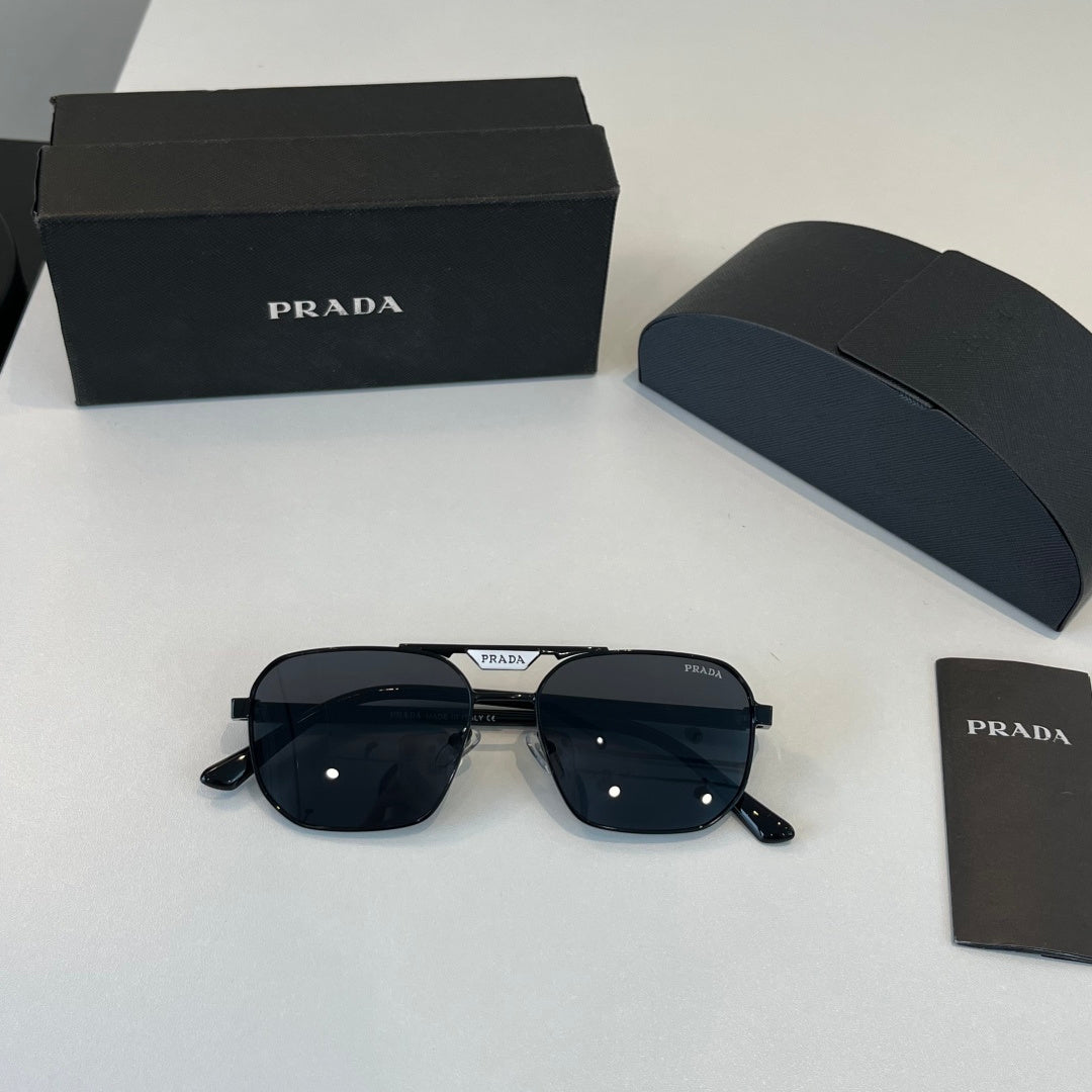 Prada Fashion Black Lens Sunglasses for Men - 415727 - detail image 4