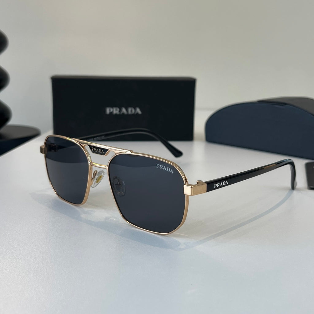 Prada Fashion Silver Lens Sunglasses for Men - 465644 - detail image 3