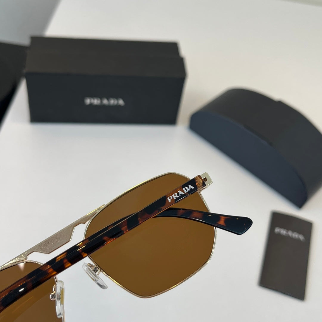 Prada Fashion Brown Lens Sunglasses for Men - 415729 - detail image 7