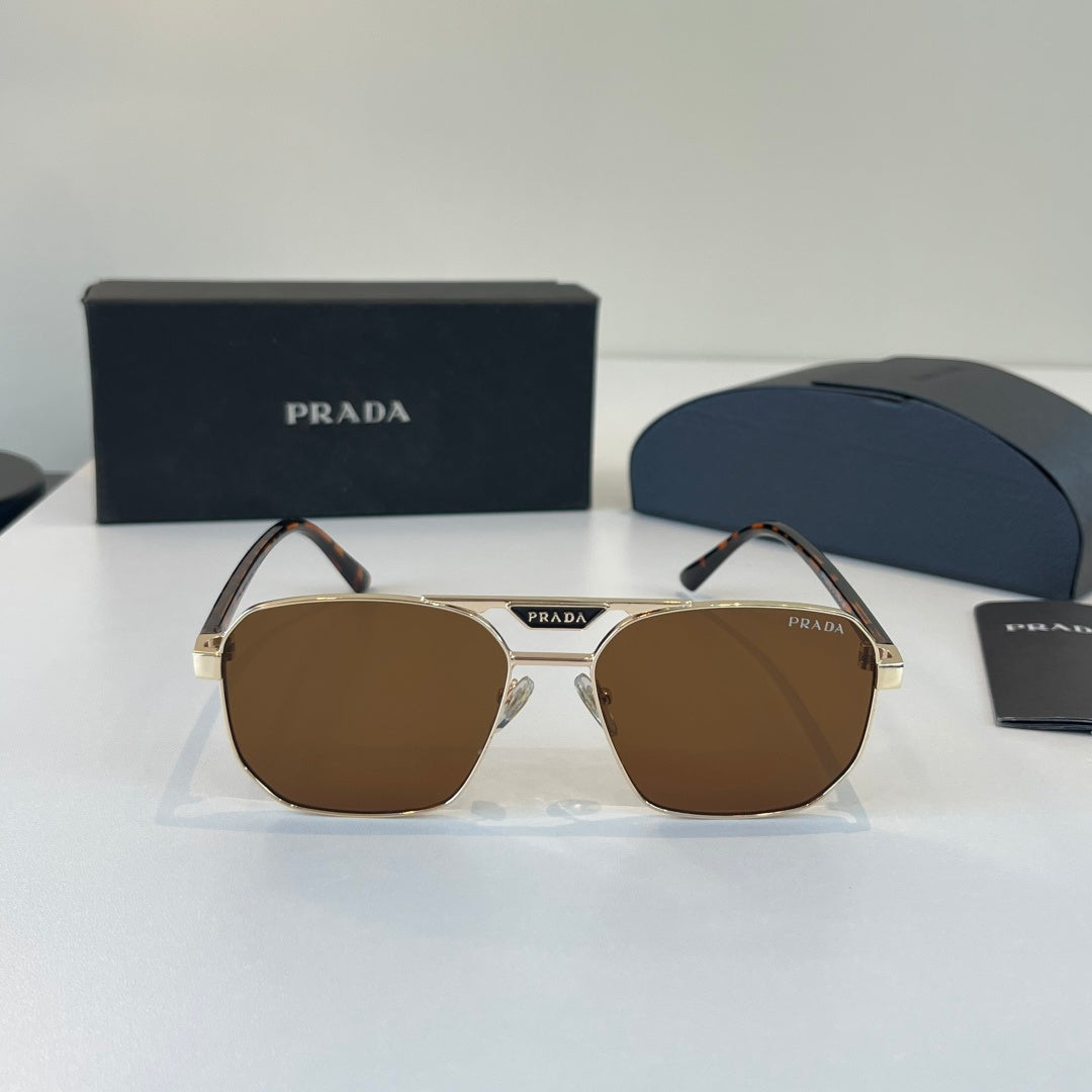 Prada Fashion Brown Lens Sunglasses for Men - detail image 2
