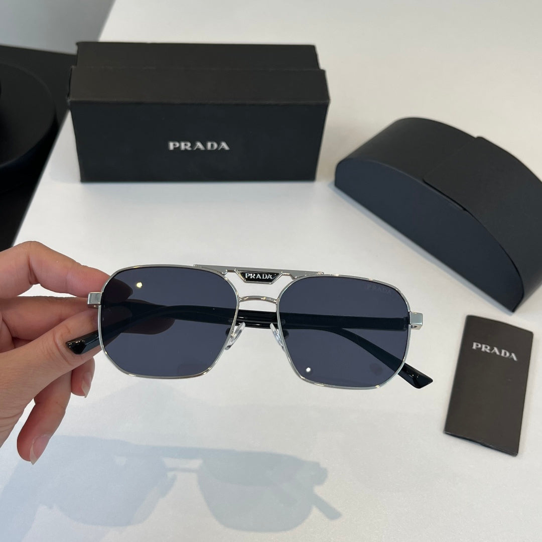 Prada Fashion Black Lens Sunglasses for Men - 415730 - detail image 5