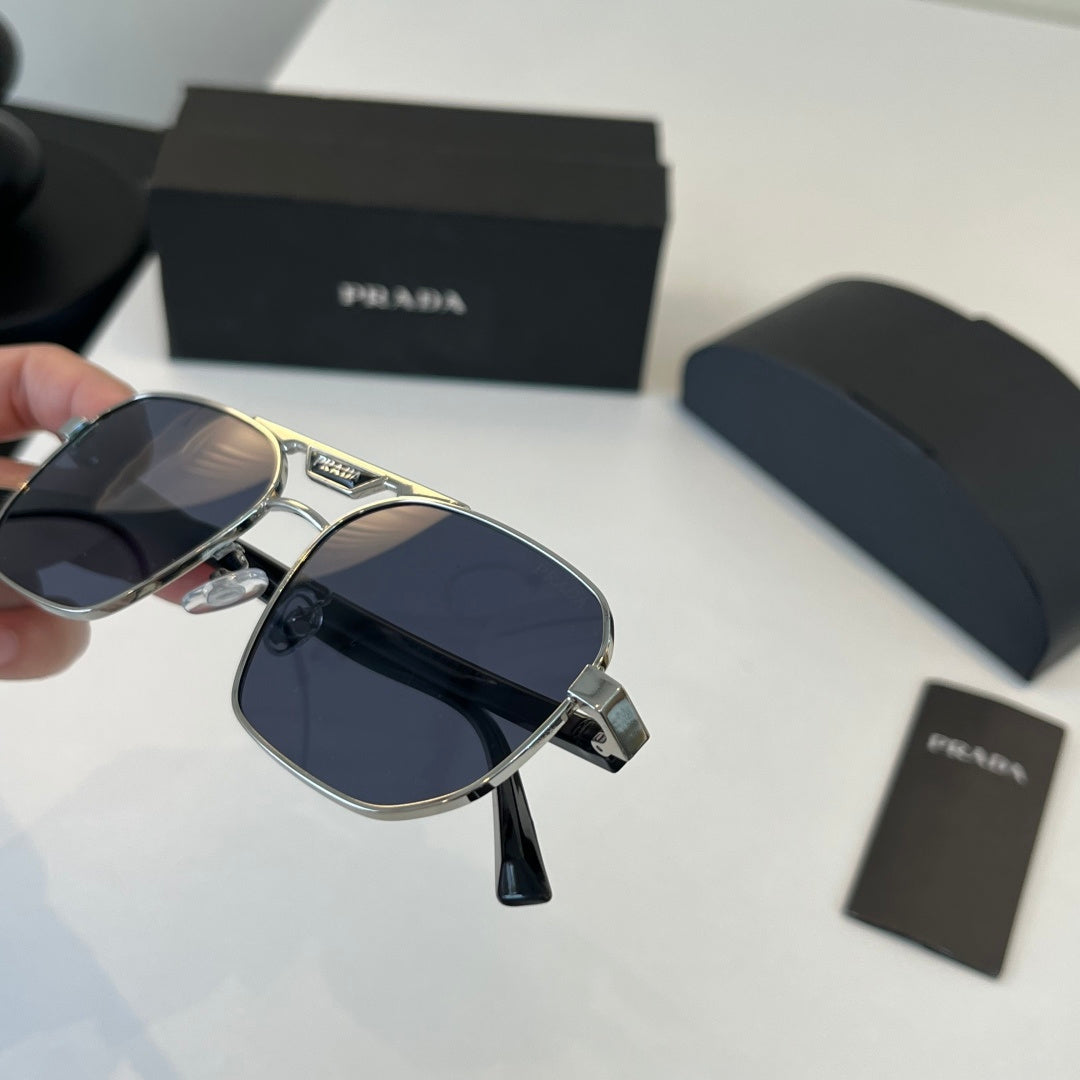 Prada Fashion Black Lens Sunglasses for Men - 415730 - detail image 6