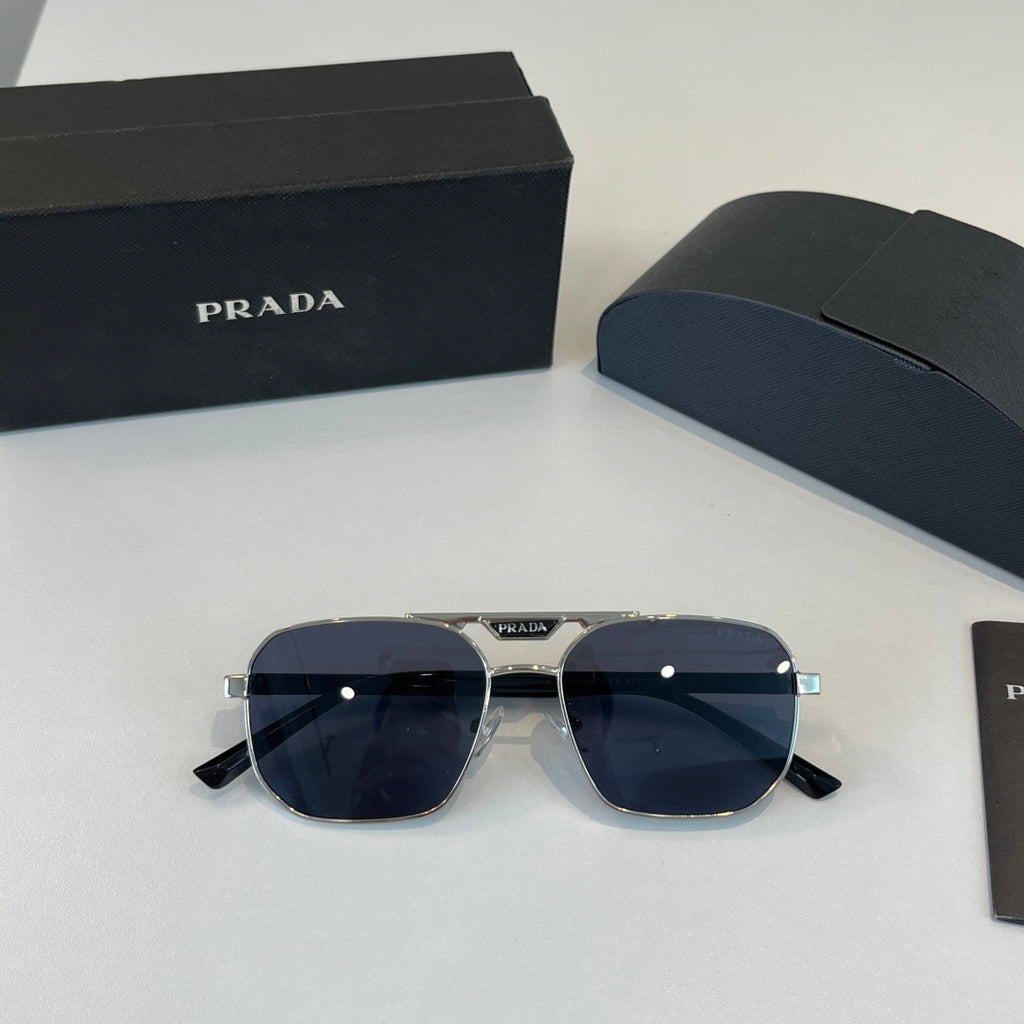 Prada Fashion Black Lens Sunglasses for Men - 415730 - detail image 4
