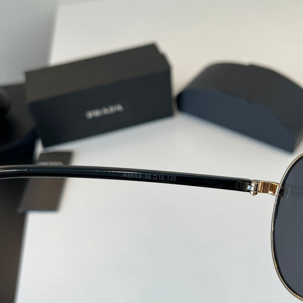 Prada Metal Aviator Silver Lens Sunglasses for Men & Women - 465652 - detail image 10