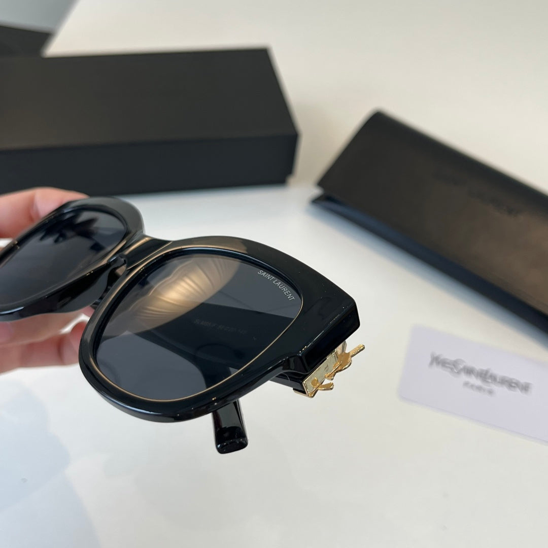 Saint Laurent Fashion Black Lens Sunglasses for Men & Women - 358257 - detail image 6