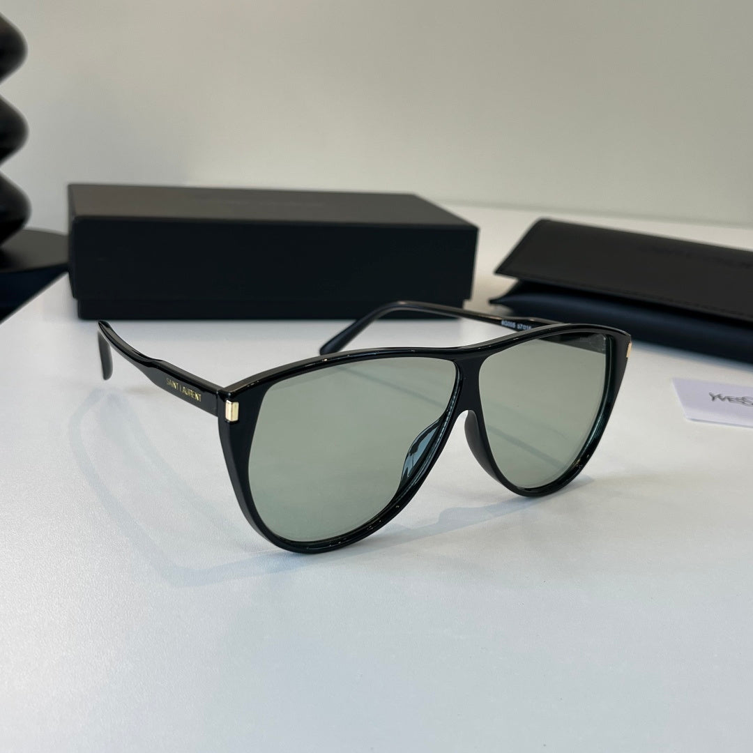 Saint Laurent Fashion Silver Lens Sunglasses for Men & Women - 465432