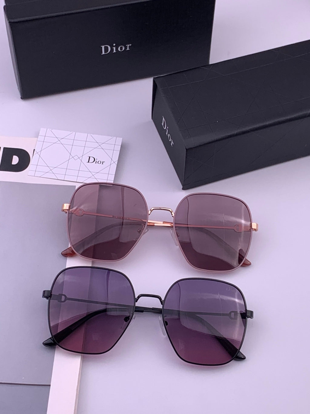 Dior CD2303 Fashion Gold Lens Sunglasses for Men & Women - detail image 7