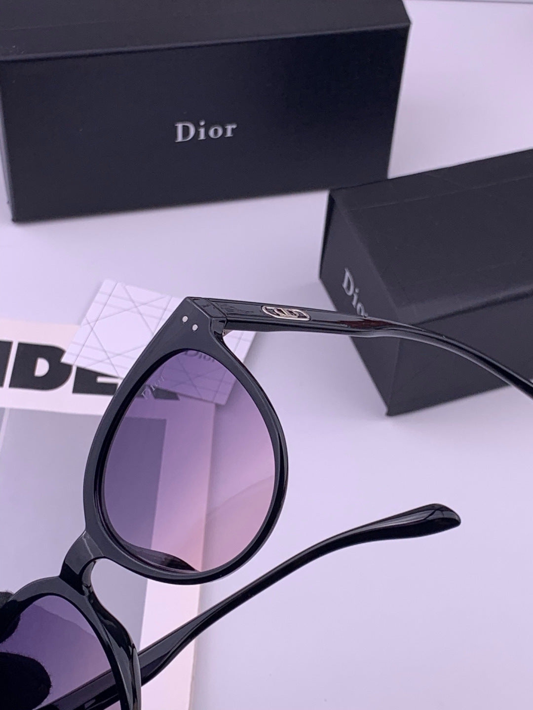 Dior CD5106 Polarized Square Brown Lens Sunglasses for Women - 358225