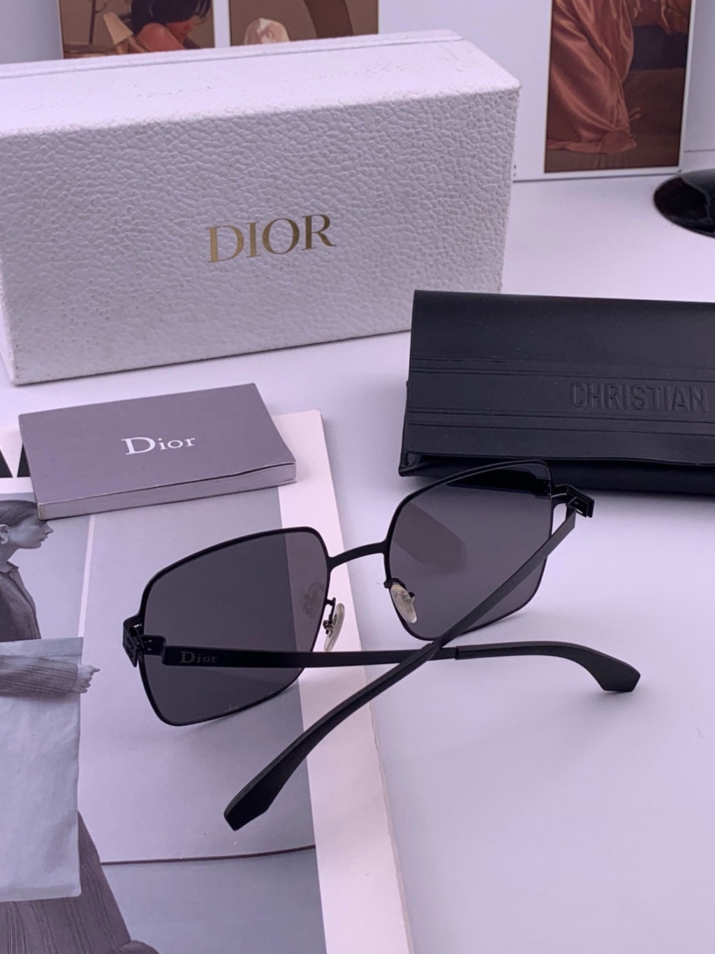 Dior D3908 Fashion Black Lens Sunglasses for Men & Women - 371904 - detail image 7