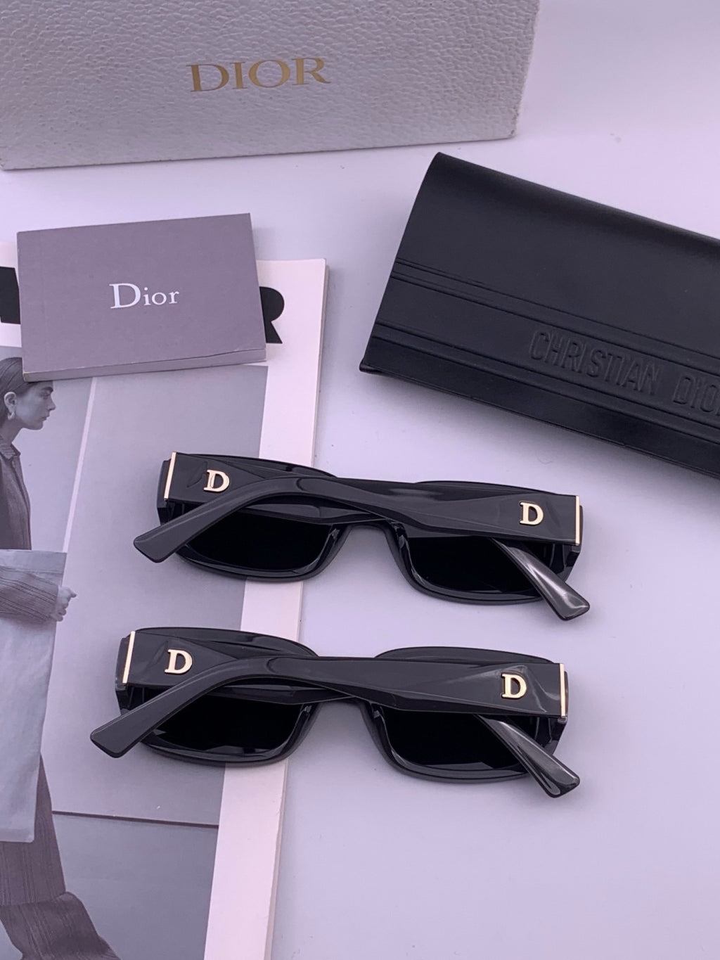 Dior D2111 Polarized Square Brown Lens Sunglasses for Men & Women - 371892 - detail image 5