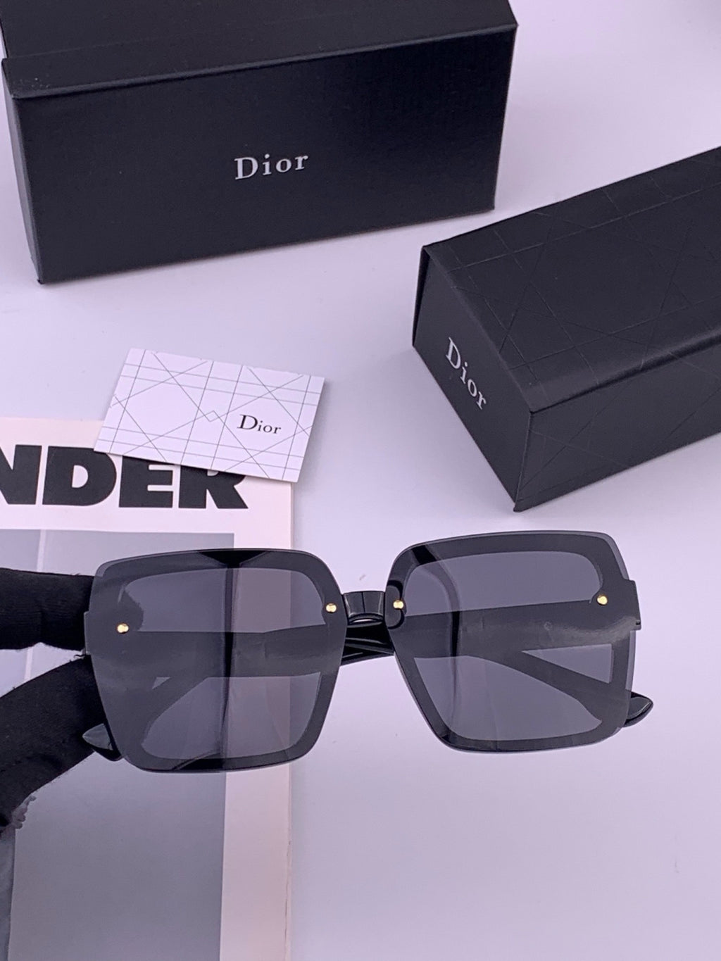 Dior CD27702 Polarized Fashion Gold Lens Sunglasses for Men & Women - 371944