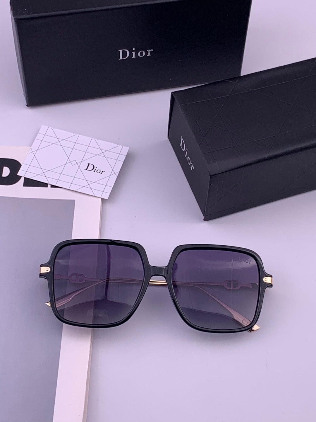 Dior CD3203 Polarized Fashion Gold Lens Sunglasses for Men & Women - 371949 - detail image 7