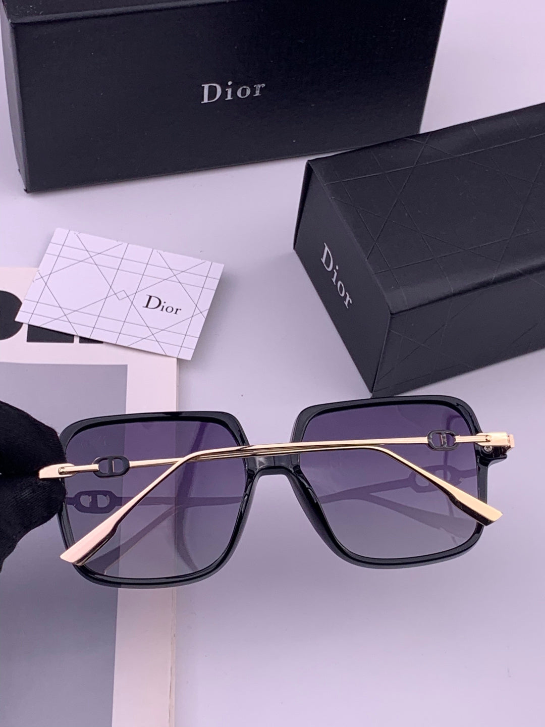 Dior CD3203 Polarized Fashion Gold Lens Sunglasses for Men & Women - 371949 - detail image 4