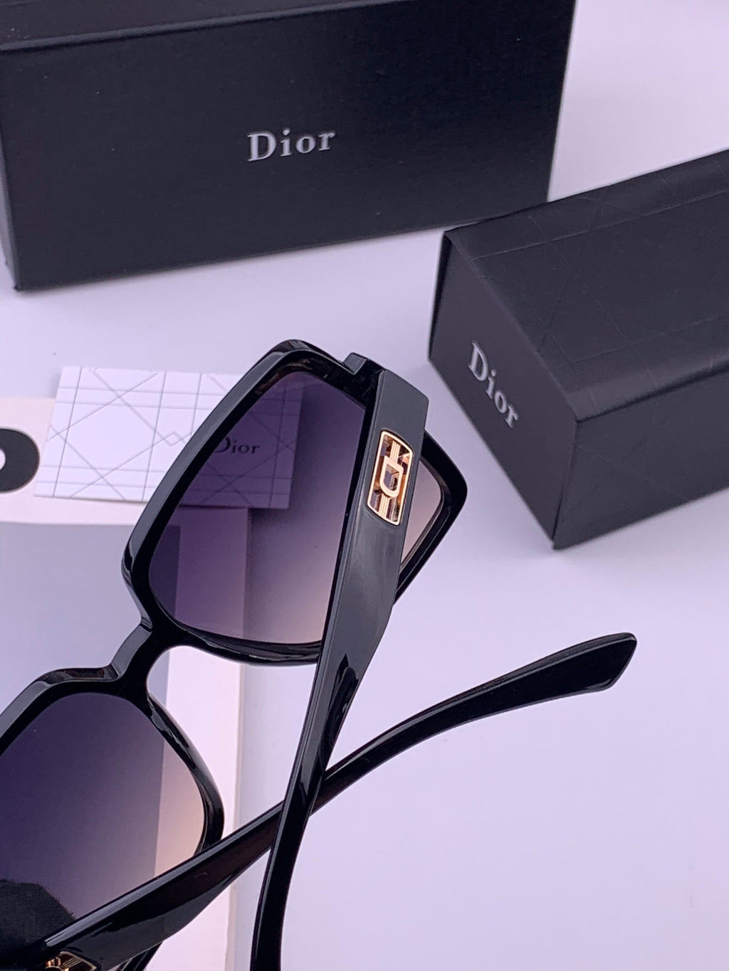 Dior D78000 Fashion Gold Lens Sunglasses for Men & Women - 371951 - detail image 5
