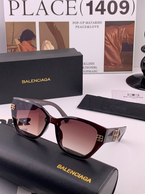 Balenciaga BL1350 Metal Fashion Black Lens Sunglasses for Men & Women - 382909 - detail image 2