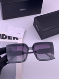 Dior D6227 Polarized Square Brown Lens Sunglasses for Men & Women - 382450