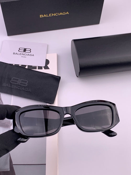 Balenciaga BL1992 Polarized Metal Fashion Pink Lens Sunglasses for Me - 382933