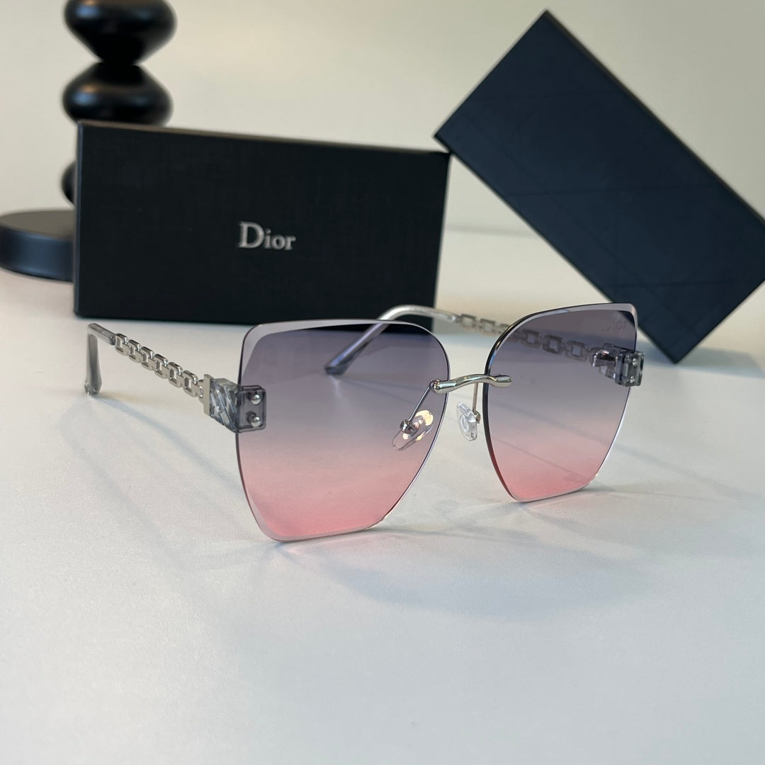 Dior Fashion Silver Lens Sunglasses for Men & Women - 486840