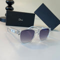 Dior Fashion Silver Lens Sunglasses for Men