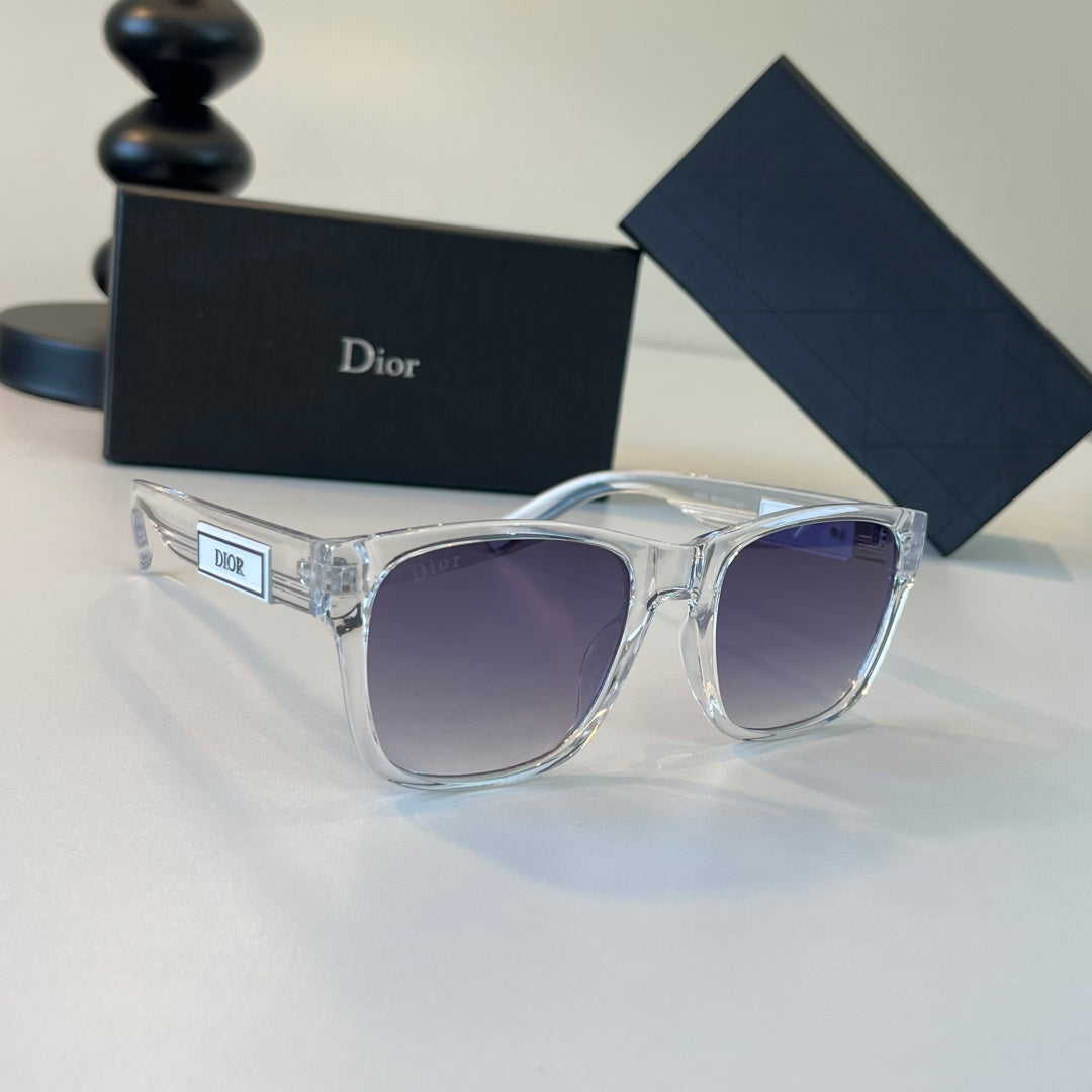 Dior Fashion Silver Lens Sunglasses for Men