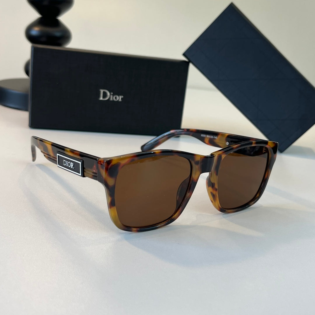 Dior Fashion Black Lens Sunglasses for Men