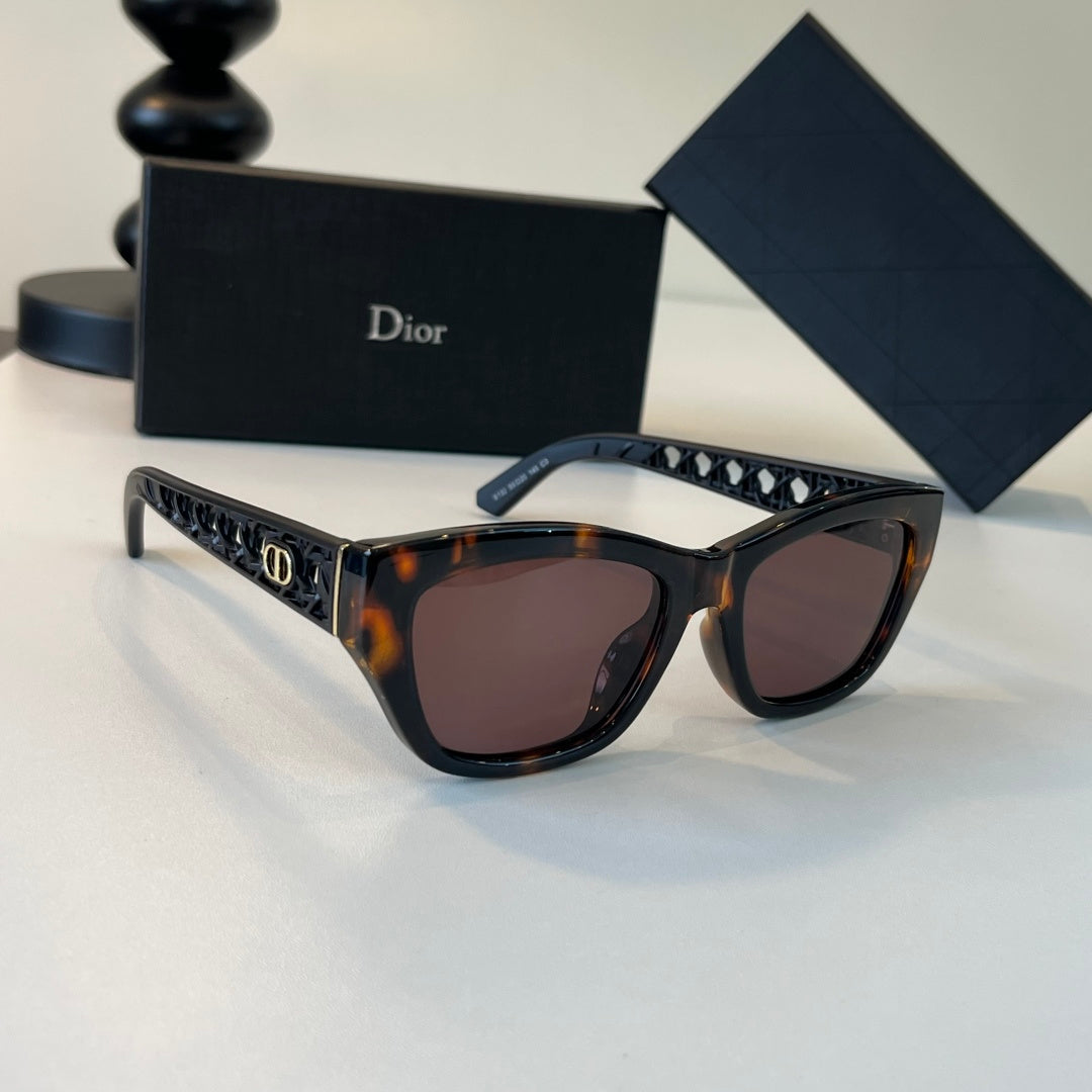 Dior Fashion Black Lens Sunglasses for Men & Women - 431750