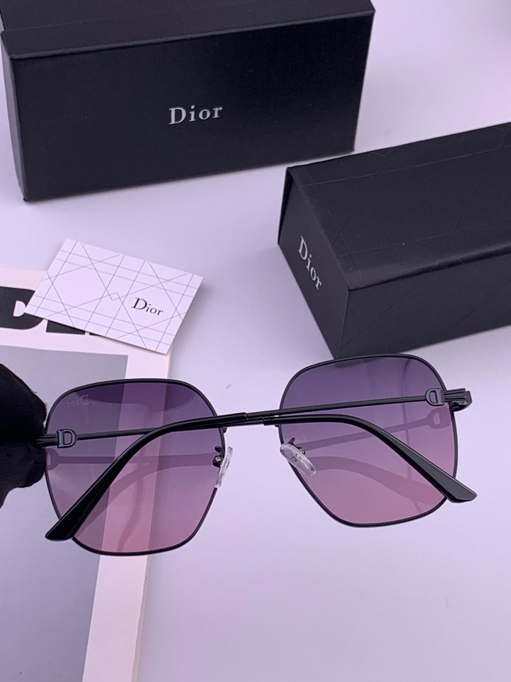 Dior CD2303 Fashion Brown Lens Sunglasses for Men & Women - 398687 - detail image 4