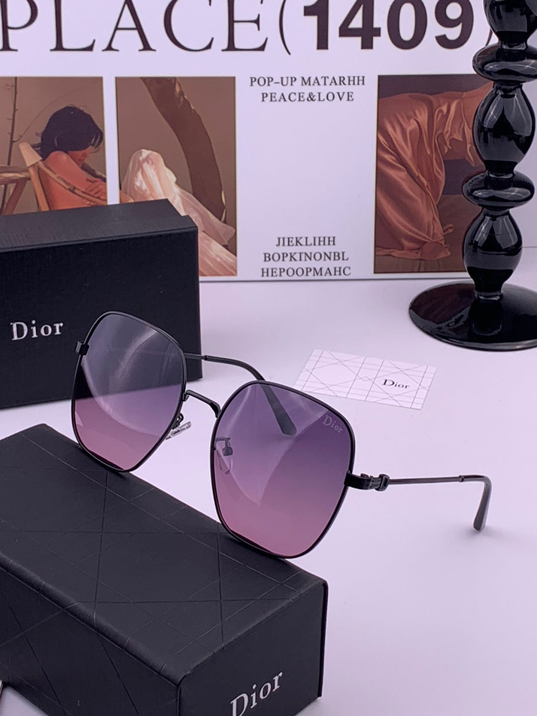 Dior CD2303 Fashion Brown Lens Sunglasses for Men & Women - 398687 - detail image 2