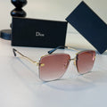 Dior Fashion Red Lens Sunglasses for Men & Women - 431753