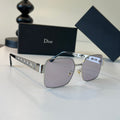 Dior Fashion Silver Lens Sunglasses for Men & Women - 486854